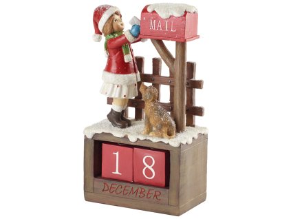 Adventný kalendár Winter Collage Accessoires, “Dievčatko” – Villeroy & Boch 1