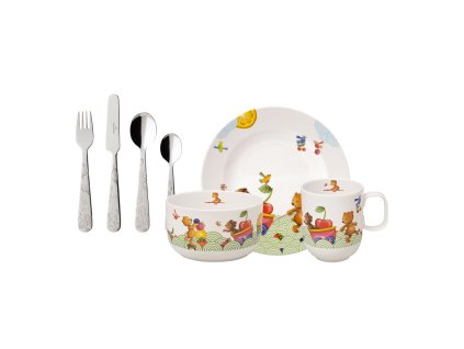 Detská jedálenská súprava “Hungry as a Bear”, Set 7ks – Villeroy & Boch 1