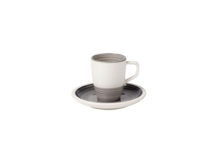 Espresso šálka s podšálkou Manufacture gris – Villeroy & Boch 1