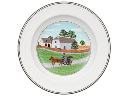 Hlboký tanier Design Naif, “Farmár”, Ø 22 cm – Villeroy & Boch 1