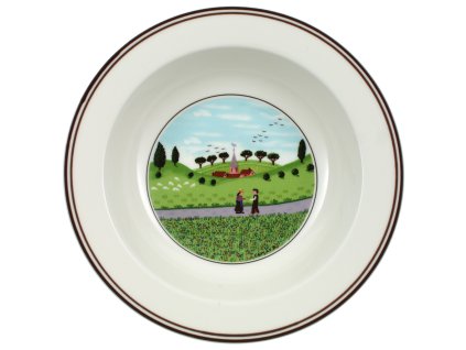 Hlboký tanier Design Naif, “Stretnutie” Ø 20 cm – Villeroy & Boch 1
