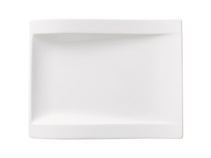 Hranatý dezertný tanier NewWave, 26 cm x 20 cm – Villeroy & Boch 1