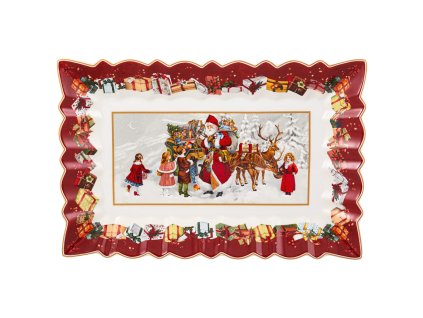 Podnos na cukrovinky Toy's Fantasy, "Santa a Deti", 35 cm x 23 cm – Villeroy & Boch 1