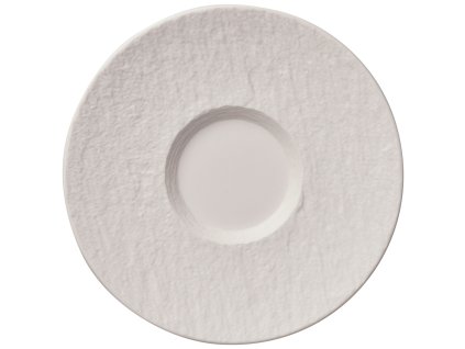 Podšálka na bielu kávu Manufacture Rock blanc, Ø 17 cm – Villeroy & Boch 1