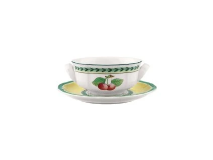 Polievková šálka s podšálkou French Garden Fleurence – Villeroy & Boch 1