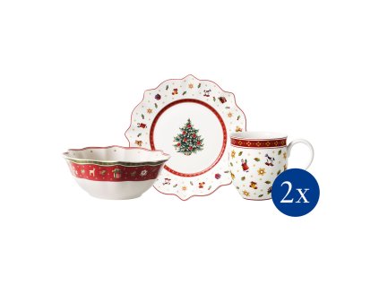 Raňajkový set pre dvoch Toy’s Delight, biely, Set 6 ks – Villeroy & Boch 1