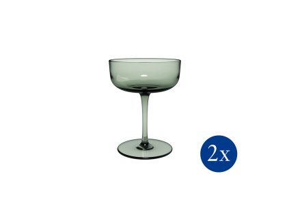 Sada pohárov na šampanské/dezertný pohár Like Glass Sage, Set 2 ks – Villeroy & Boch 1