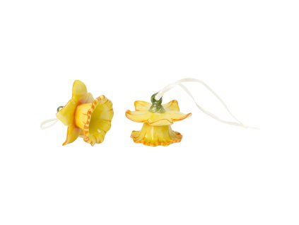 Súprava porcelánových zvončekov Mini Flower Bells, “Narcis”, Set 2ks – Villeroy & Boch 1