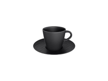 Šálka na espresso s podšálkou Manufacture Rock – Villeroy & Boch 1