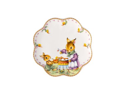 Tanier Annual Easter Edition 2024, zajačiky Emma a Paul, Ø 22,5 cm – Villeroy & Boch 1