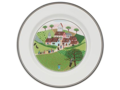 Tanier na pečivo Design Naif, “Manželstvo”, Ø 17 cm – Villeroy & Boch 1
