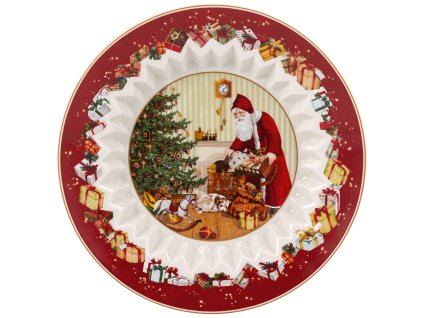 Veľká miska Toy’s Fantasy, “Santa Clause rozdáva darčeky”, Ø 25 cm – Villeroy & Boch 1
