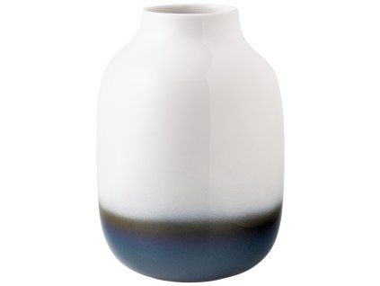 Veľká váza Lave Home Nek, bielo-modrá – Villeroy & Boch 1