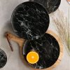 Plytký tanier Marmory, čierny, Ø 27 cm – Villeroy & Boch 3