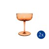 Sada pohárov na šampanské/dezertný pohár Like Glass Apricot, Set 2 ks – Villeroy & Boch 1