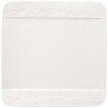 Štvorcový plytký tanier Manufacture Rock blanc, 28 cm x 28 cm – Villeroy & Boch 1