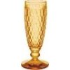 Pohár na šampanské žltý 0,15l Boston coloured